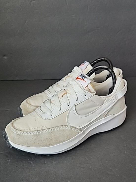 Nike Shoes - Nike Waffle Debut White Grey Women’s Shoes Size 7.5 Runners VG